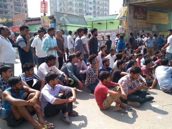  ABVP attack on Rahul Dubey supporters in kashi vidyapeeth, Varanasi
