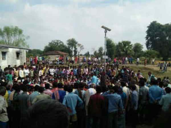 A woman and her family beaten by villagers in Bihar