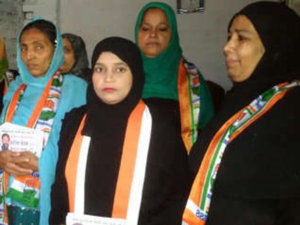 Congress divyang Candidate ask votes strongly in Allahabad Congress divyang Candidate ask votes strongly in Allahabad