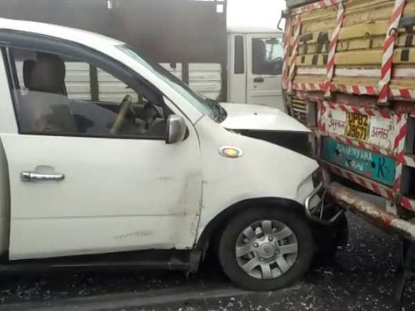 More than six injured when vehicles collided on NH 9 in Hapur