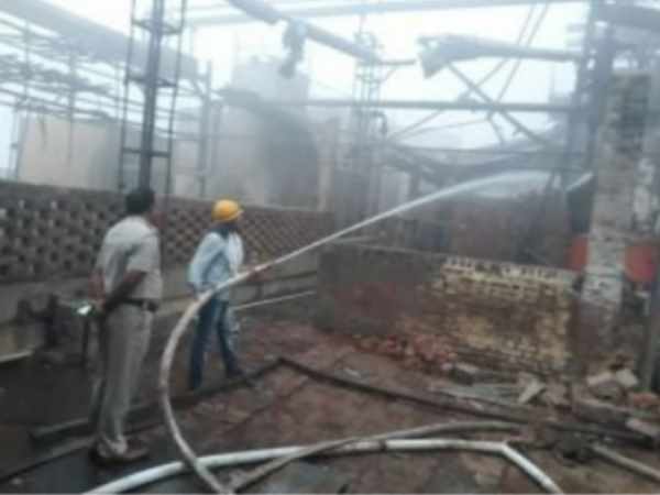Blast in boiler of oil mill in Haryana Blast in boiler of oil mill in Haryana