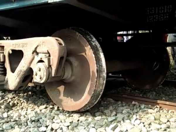 A freight train derailed in Sahjahanapur area, track broken
