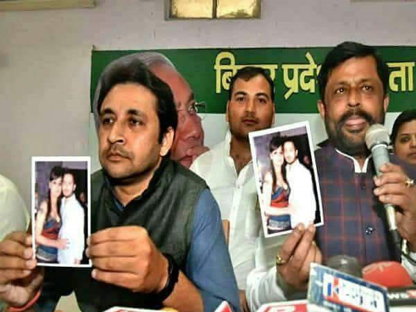  RJD Spoke person Sanjay Singh son viral photo