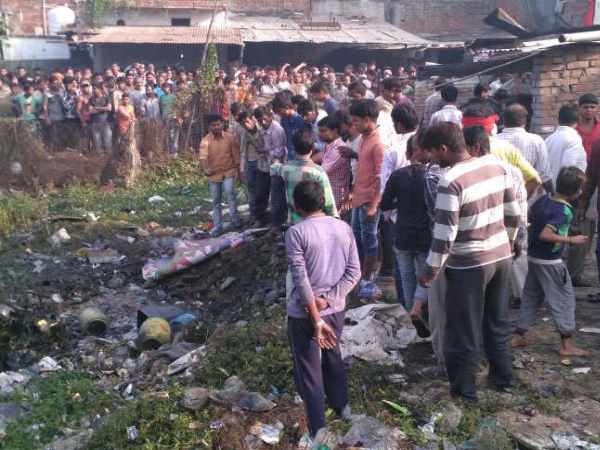 Bhadohi explosive blast one dead Bhadohi explosive blast one dead