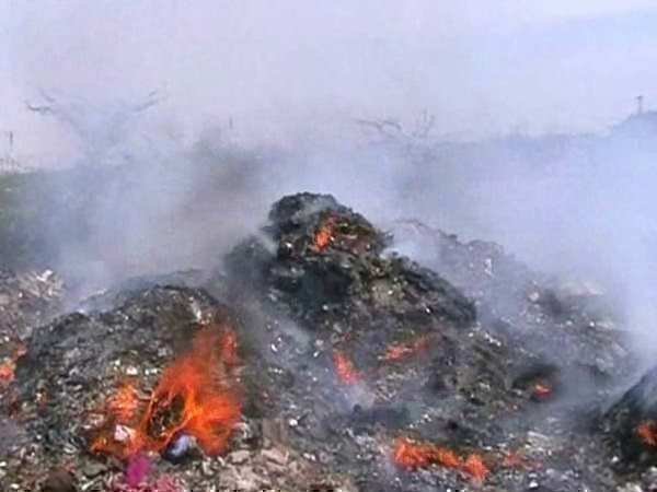 कूड़ा जलाने पर रोक