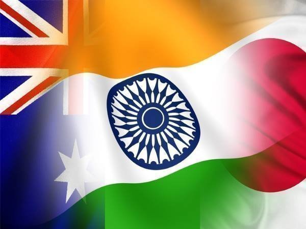 भारत, अमेरिका,जापान और ऑस्ट्रेलिया 