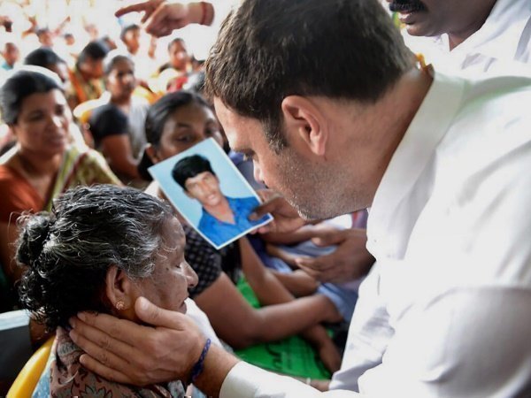 राहुल ने 150 सभाओं को संबोधित किया