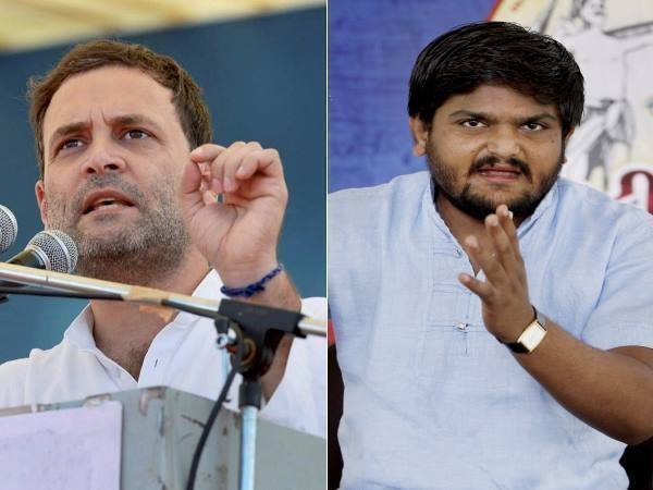 हार्दिक पटेल ने किया अपना काम
