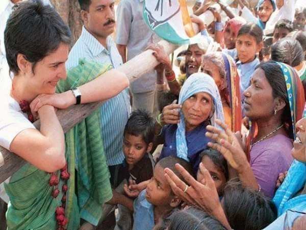  देश और कांग्रेस प्रियंका में देखती है इंदिरा का अक्स