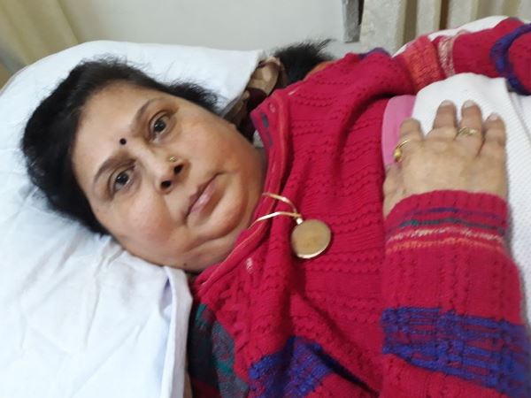 27 साल पहले निधन हो गया था पति का निधन