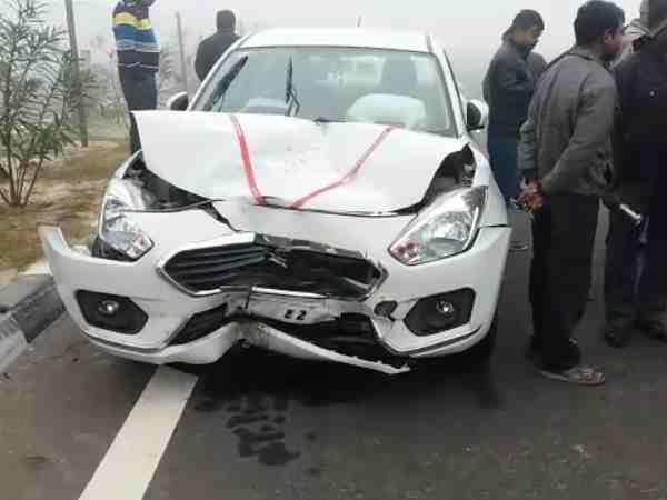 Agra Lucknow Express Way accident in Unnao