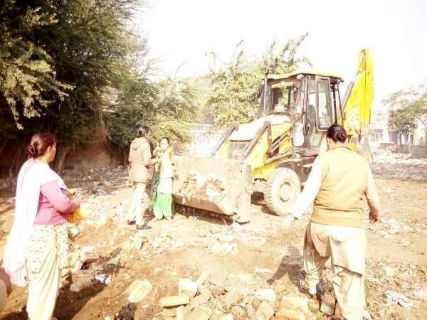 Encroachment removed of Labour Colony in Saharanpur