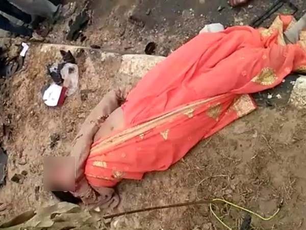A car hit the divider in Saifai and three died in accident