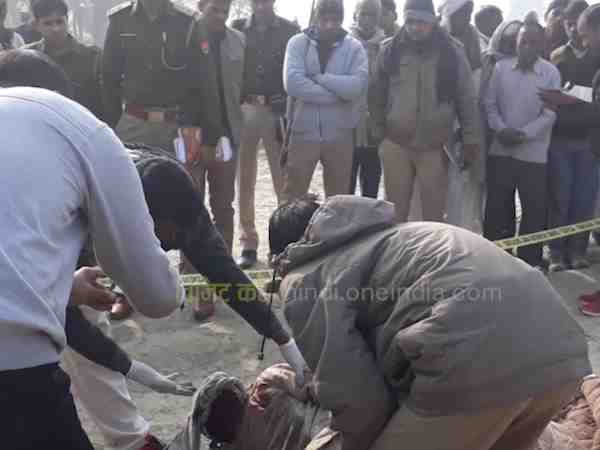 A farmer killed in Mainpuri, Uttar Pradesh.