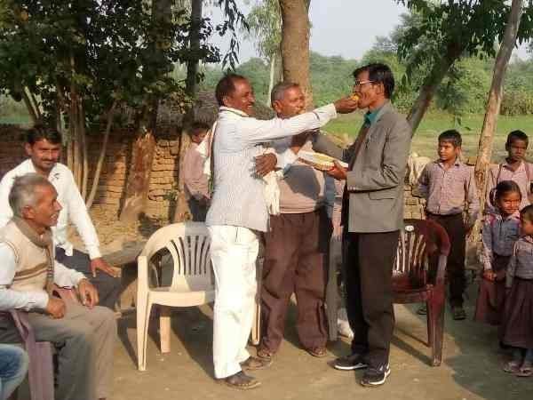 Celebration in Amethi after Rahul Gandhi became Congress President