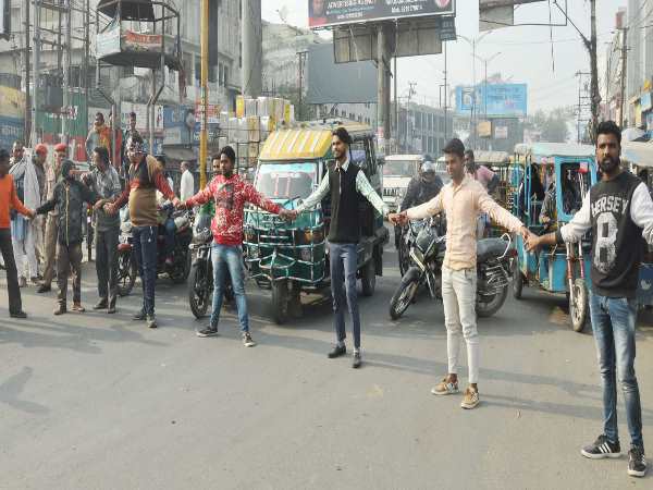 Salman Khan's protest in Saharanpur by Valmiki Community