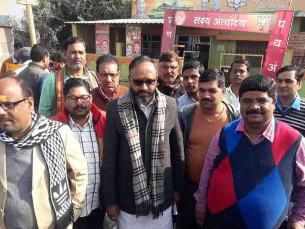 sonbhadra BJP mla scorpio got stolen in front of office sonbhadra BJP mla scorpio got stolen in front of office