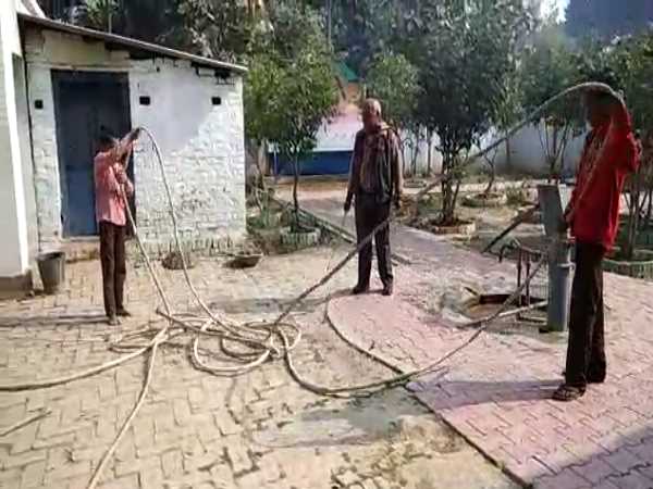 mirzapur teacher order student to clean toilet in school video viral in uttar pradesh