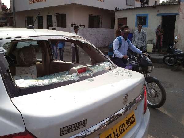 अज्ञात लागों ने की वारदात अज्ञात लागों ने की वारदात