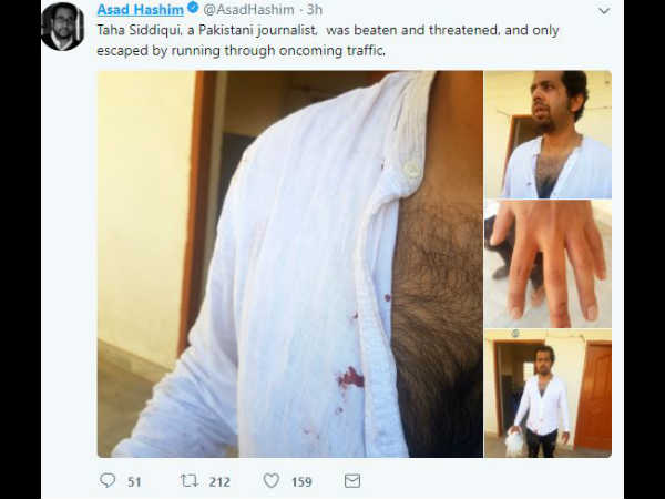 कुलभूषण जाधव से मिलने गईं उनकी पत्नी और मां से बुरे बर्ताव पर की थी रिपोर्टिंग कुलभूषण जाधव से मिलने गईं उनकी पत्नी और मां से बुरे बर्ताव पर की थी रिपोर्टिंग