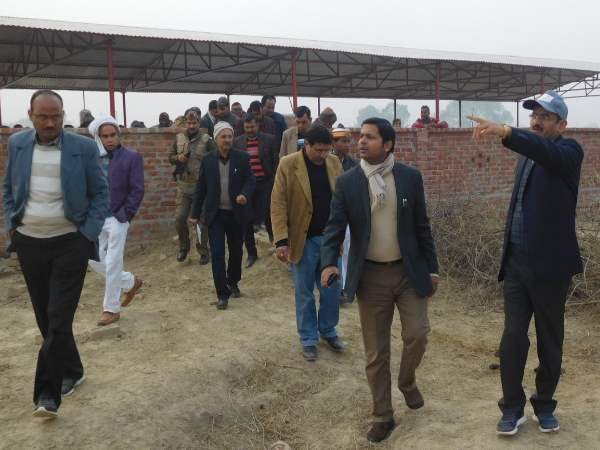 मौके पर किया गया निरीक्षण मौके पर किया गया निरीक्षण