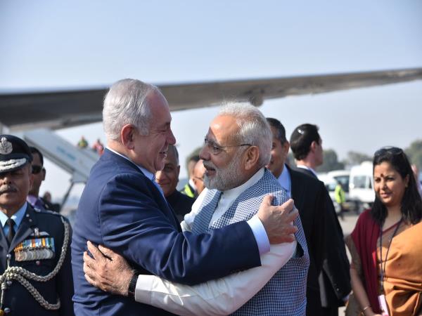 नेतन्‍याहू ने भी किया था पीएम का अभूतपूर्व सम्‍मान 