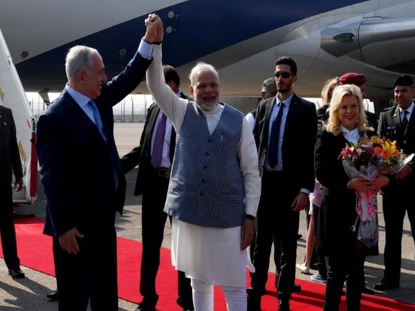 नेतन्‍याहू ने किया पीएम मोदी के ट्वीट को रीट्वीट 