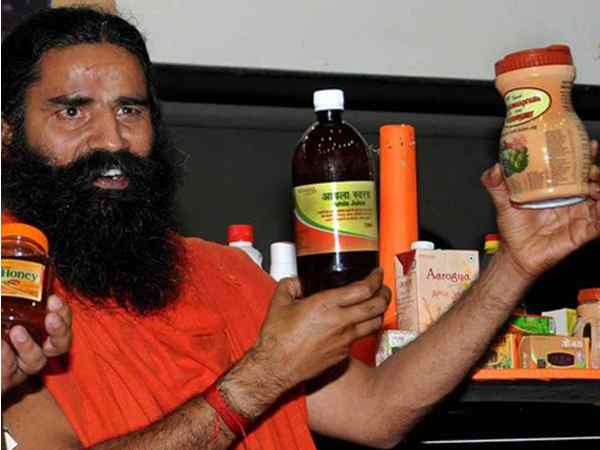 ऑनलाइन पोर्टल पर पंतजलि के सामान