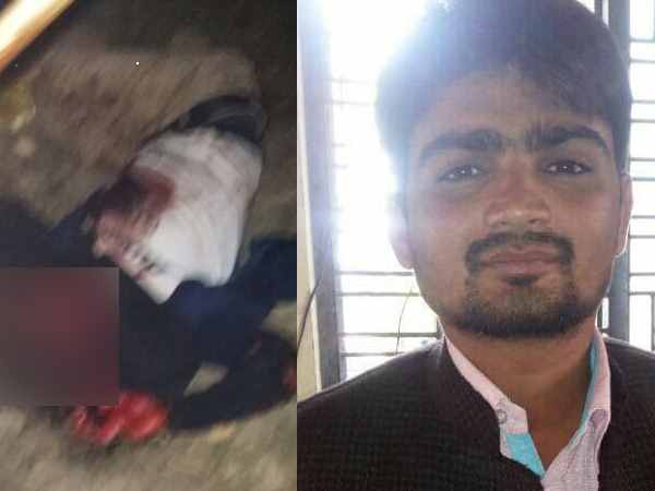 गांव से 1 किलोमीटर दूरी पर मिली लाश