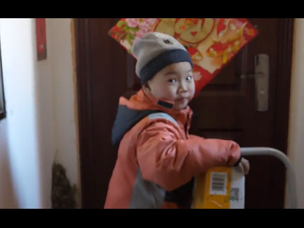 7 साल का डिलिवरी ब्वॉय