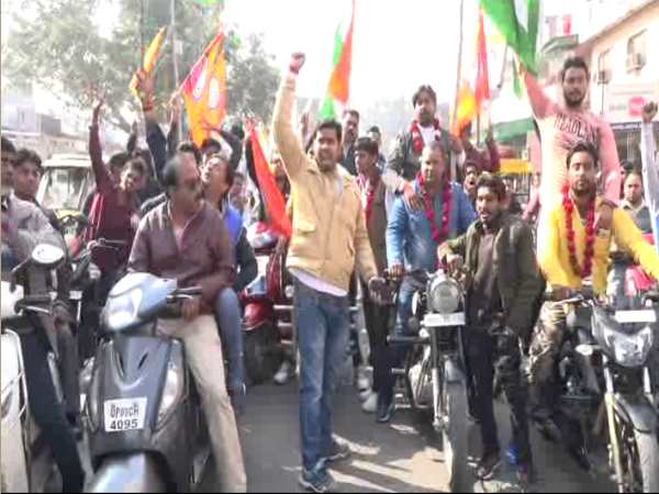inspite of ongoing violence of kasganj hindu organization organize tiranga yatra