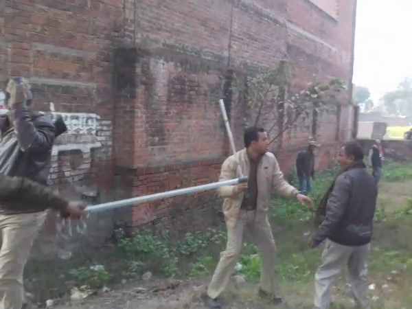 Slogan against Rahul Gandhi raised by BJP workers in Amethi