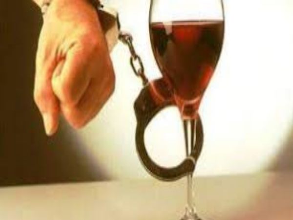 bihar Lok Janshakti Party leader arrested with liquor