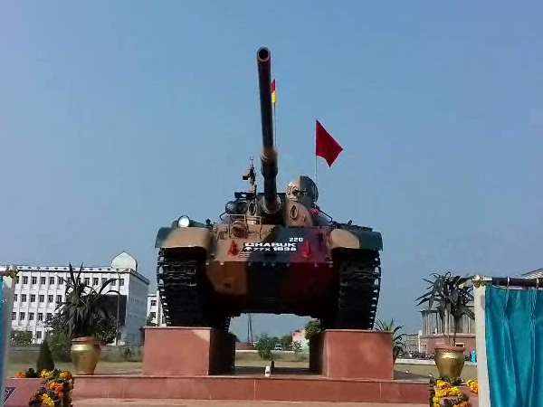 टैंक का हुआ जोरदार स्वागत