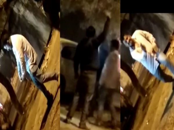 police caught man dancing with pistol in kanpur police caught man dancing with pistol in kanpur