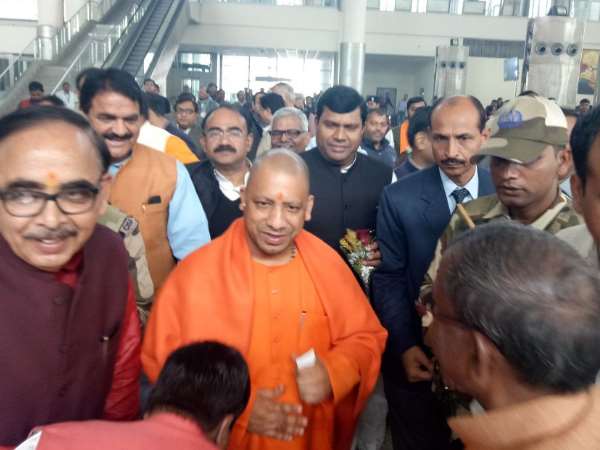 Amit Shah visit in Varanasi, Congress leaders protested