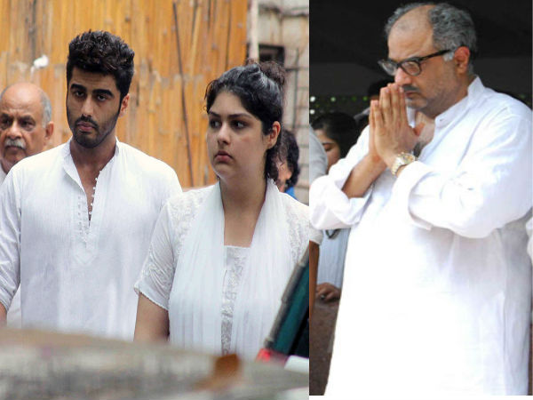 श्रीदेवी के जाने के बाद पिता के साथ साए की तरह हैं अर्जुन