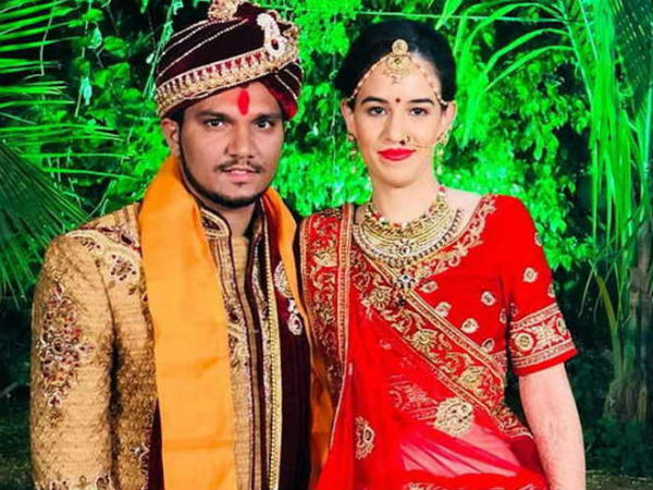 शादी का अनोखा रंग