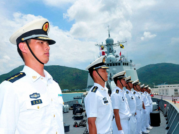 समुद्र में चीन की ताकत का अंदाजा है अमेरिका को