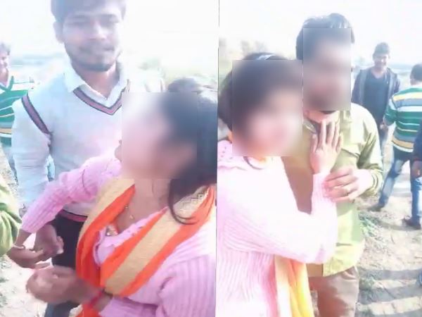 लड़की के साथ अश्लील हरकत कर बुरी तरह पीटा