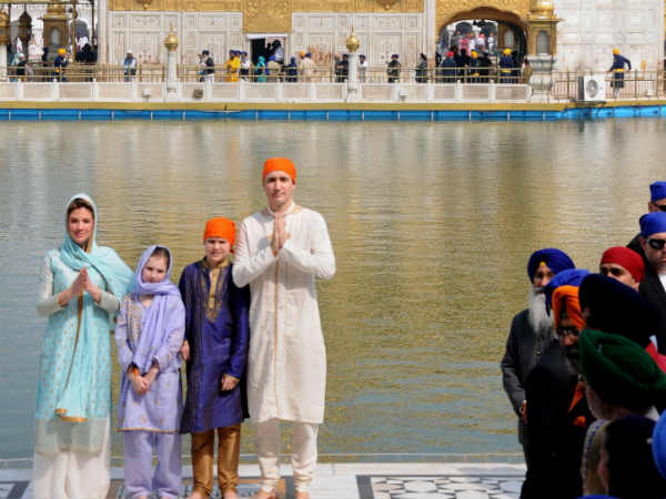 स्वर्ण मंदिर भी गए ट्रड्यू स्वर्ण मंदिर भी गए ट्रड्यू