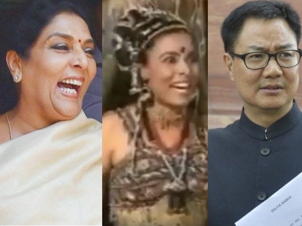 किरण रिजिजू ने 'शूपर्णखा' की हंसी वाला एक वीडियो अपने फेसबुक पेज पर शेयर किया था