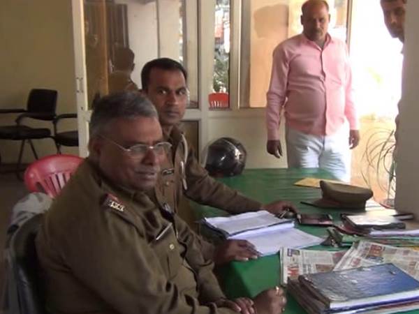 A child illegally detained by UP Police in Meerut