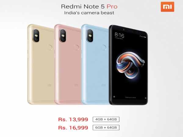 Xiaomi Redmi Note 5 Pro