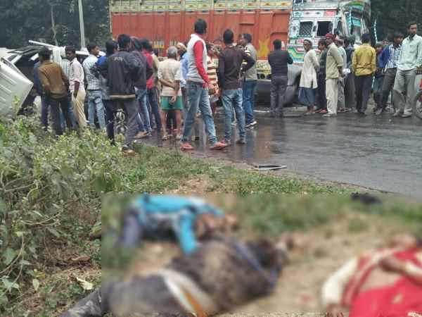 Three killed when three vehicles collided in Unnao