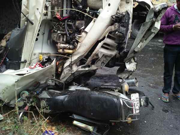 Three killed when three vehicles collided in Unnao