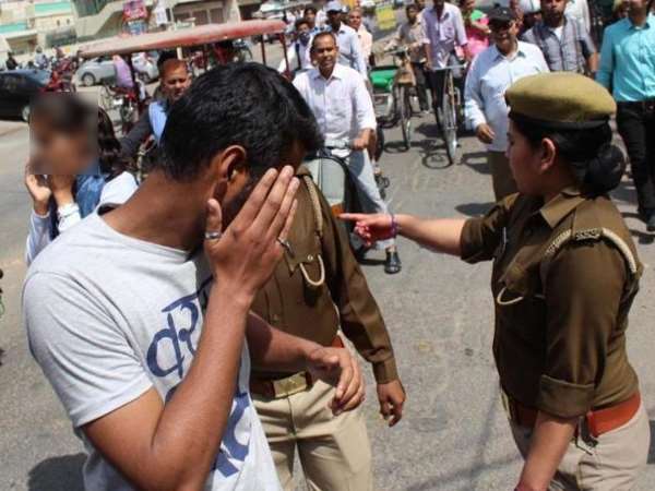 valentines day Up police anti romeo squad active in moradabad valentines day Up police anti romeo squad active in moradabad