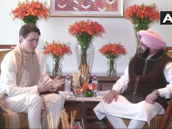 प्रधानमंत्री जस्टिन ट्रड्यू ने पंजाब के मुख्‍यमंत्री कैप्‍टन अमरिंदर सिंह से मुलाकात की