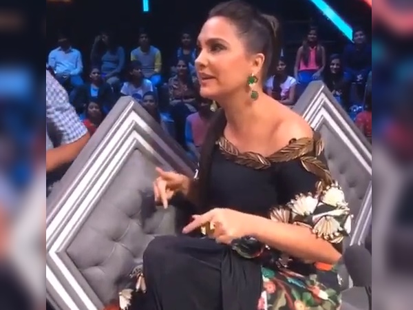 एक चूहे से डर गईं लारा