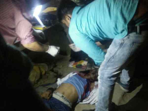 घर में मिला धारदार हथियार 